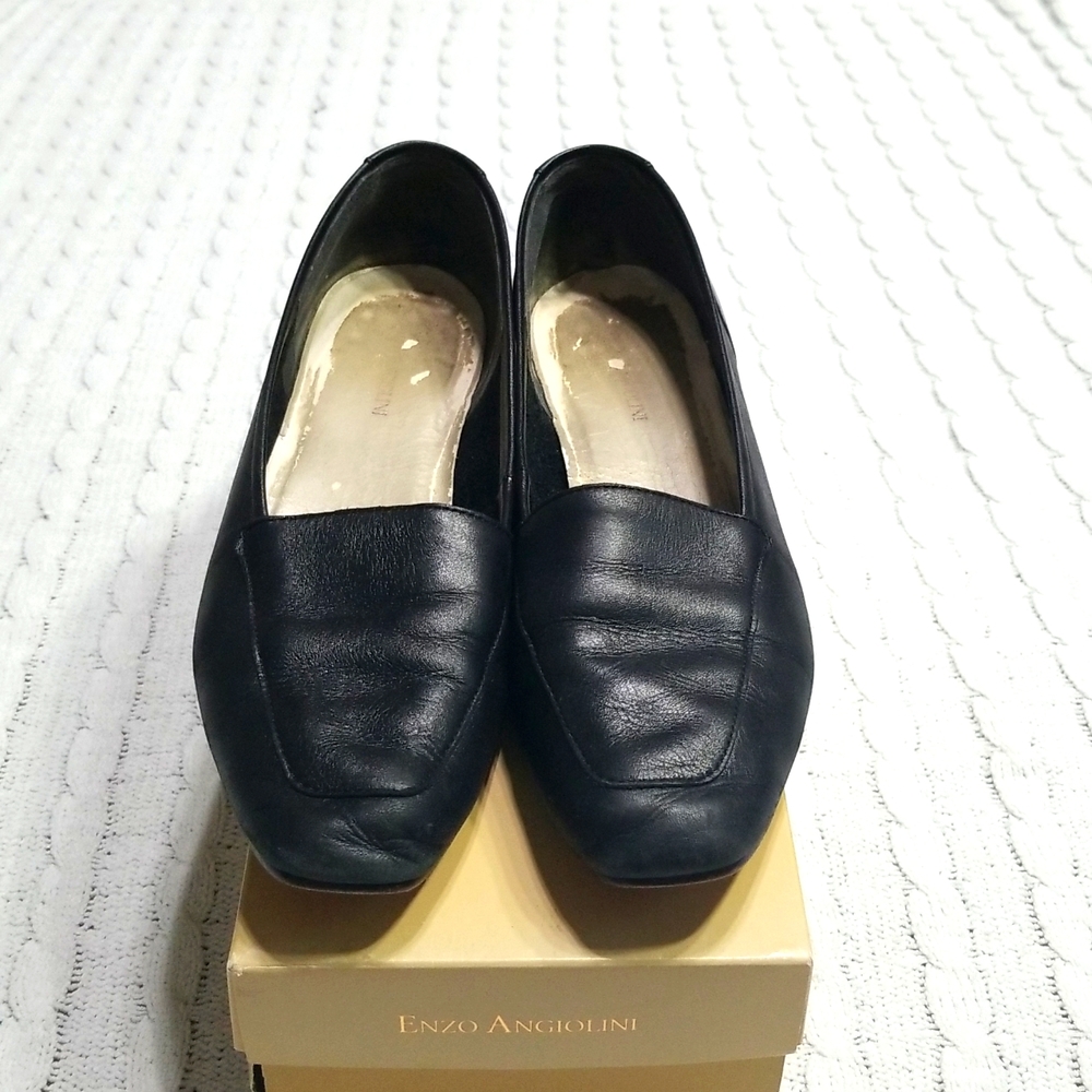 ☀️Enzo Angiolini 9.5 N Richs Black Softique